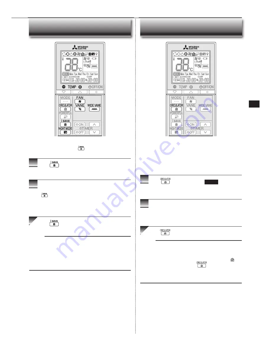 Mitsubishi Electric MSZ-FT25VGK Operating Instructions Manual Download Page 9