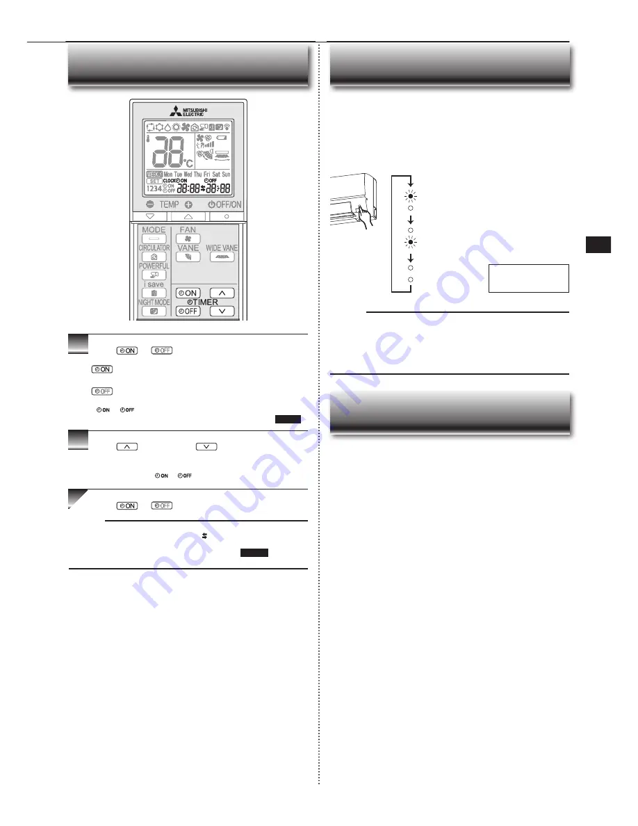 Mitsubishi Electric MSZ-FT25VGK Скачать руководство пользователя страница 11