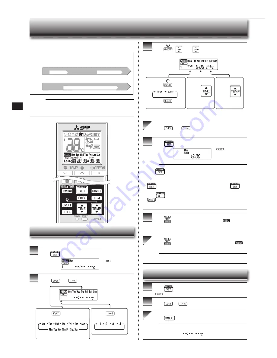 Mitsubishi Electric MSZ-FT25VGK Operating Instructions Manual Download Page 12