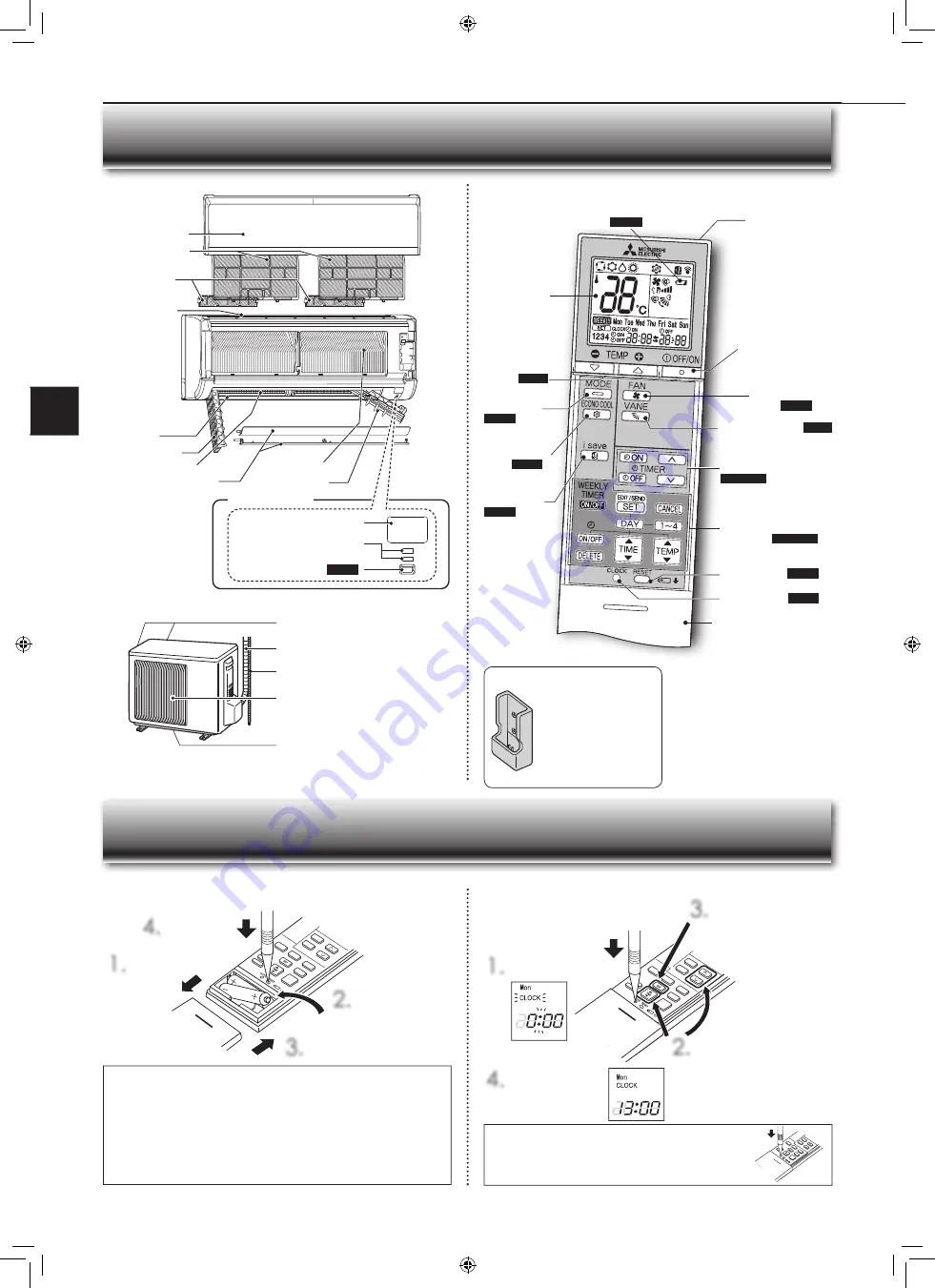 Mitsubishi Electric MSZ-GE22VAD2 Manual Download Page 4