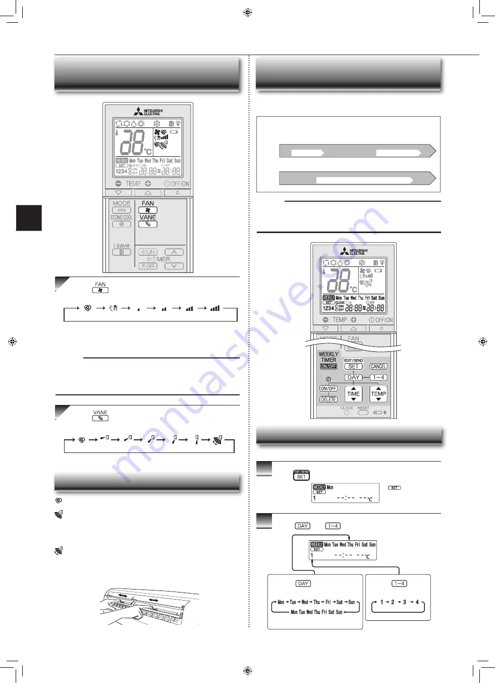 Mitsubishi Electric MSZ-GE22VAD2 Скачать руководство пользователя страница 6