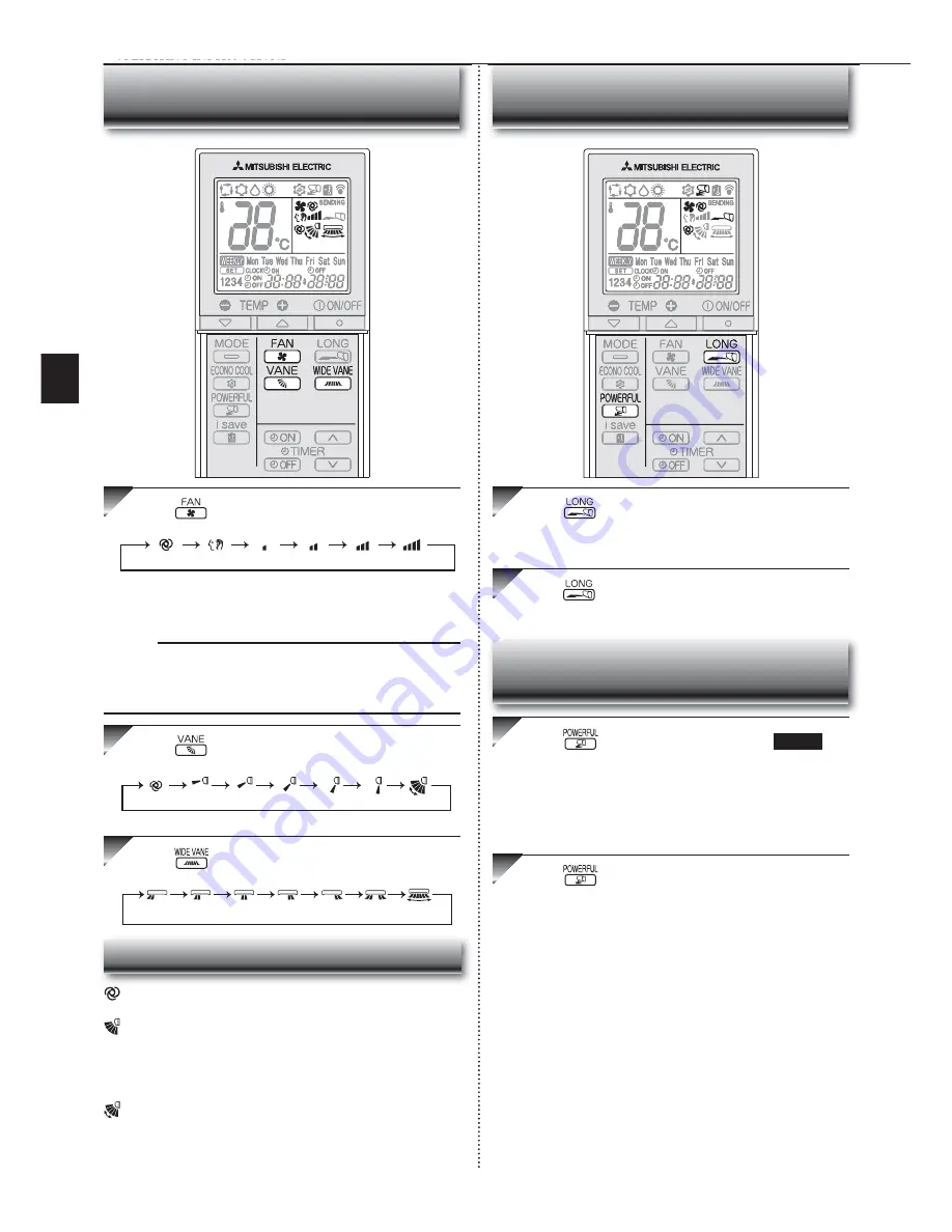 Mitsubishi Electric MSZ-GE60VA Operating Instructions Manual Download Page 6