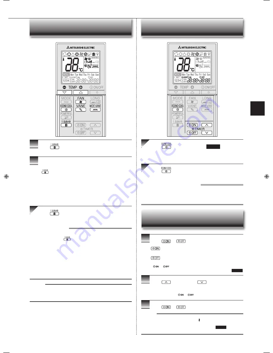 Mitsubishi Electric MSZ-GE60VAD Operating Instructions Manual Download Page 7