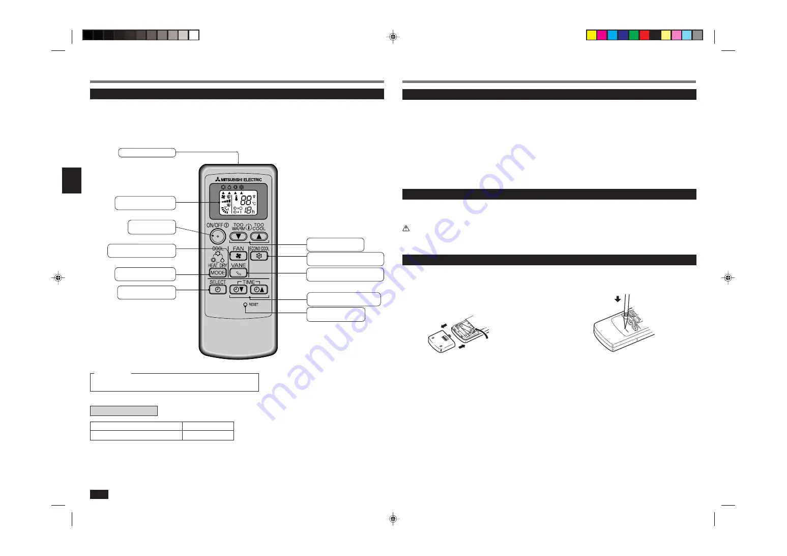 Mitsubishi Electric MSZ-HA25VA Operating Instructions Manual Download Page 24