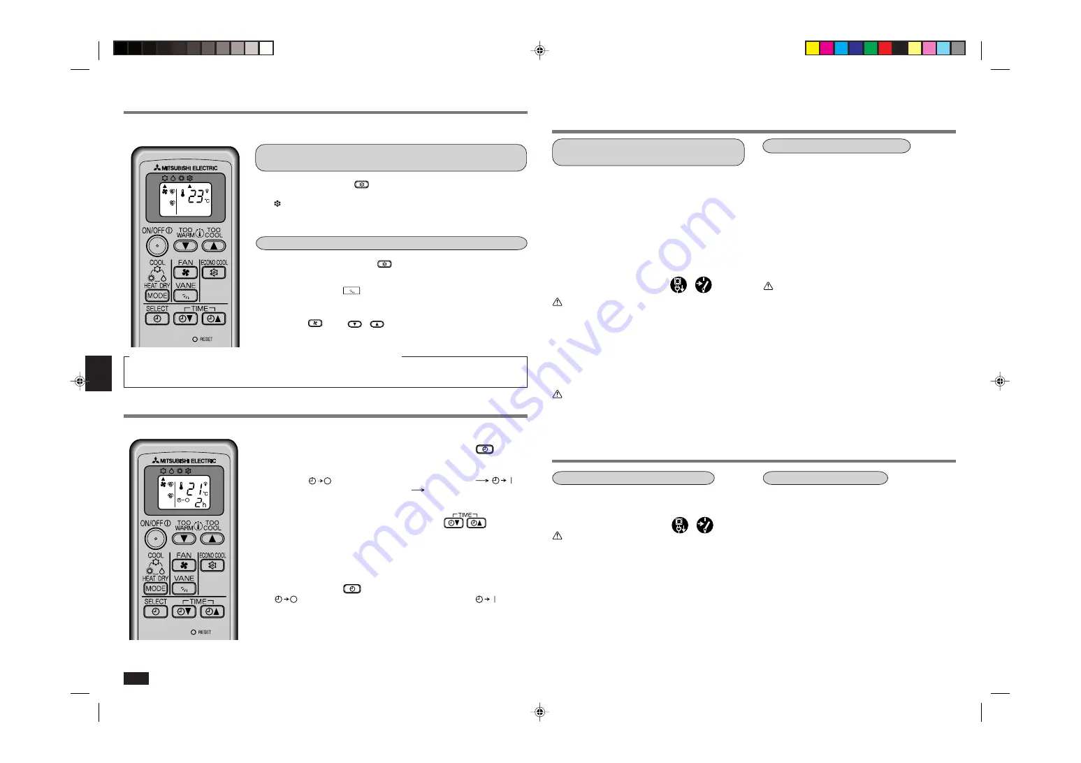 Mitsubishi Electric MSZ-HA25VA Operating Instructions Manual Download Page 58