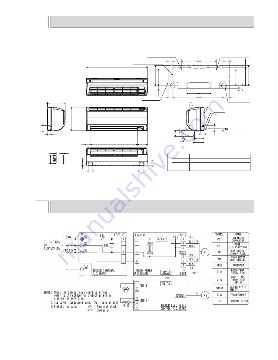 Mitsubishi Electric MSZ-HC25VA Скачать руководство пользователя страница 7