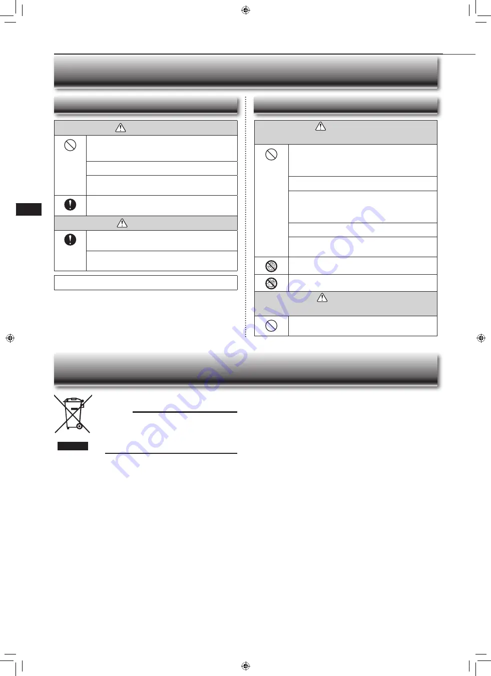 Mitsubishi Electric MSZ-RW25VG Operating Instructions Manual Download Page 4