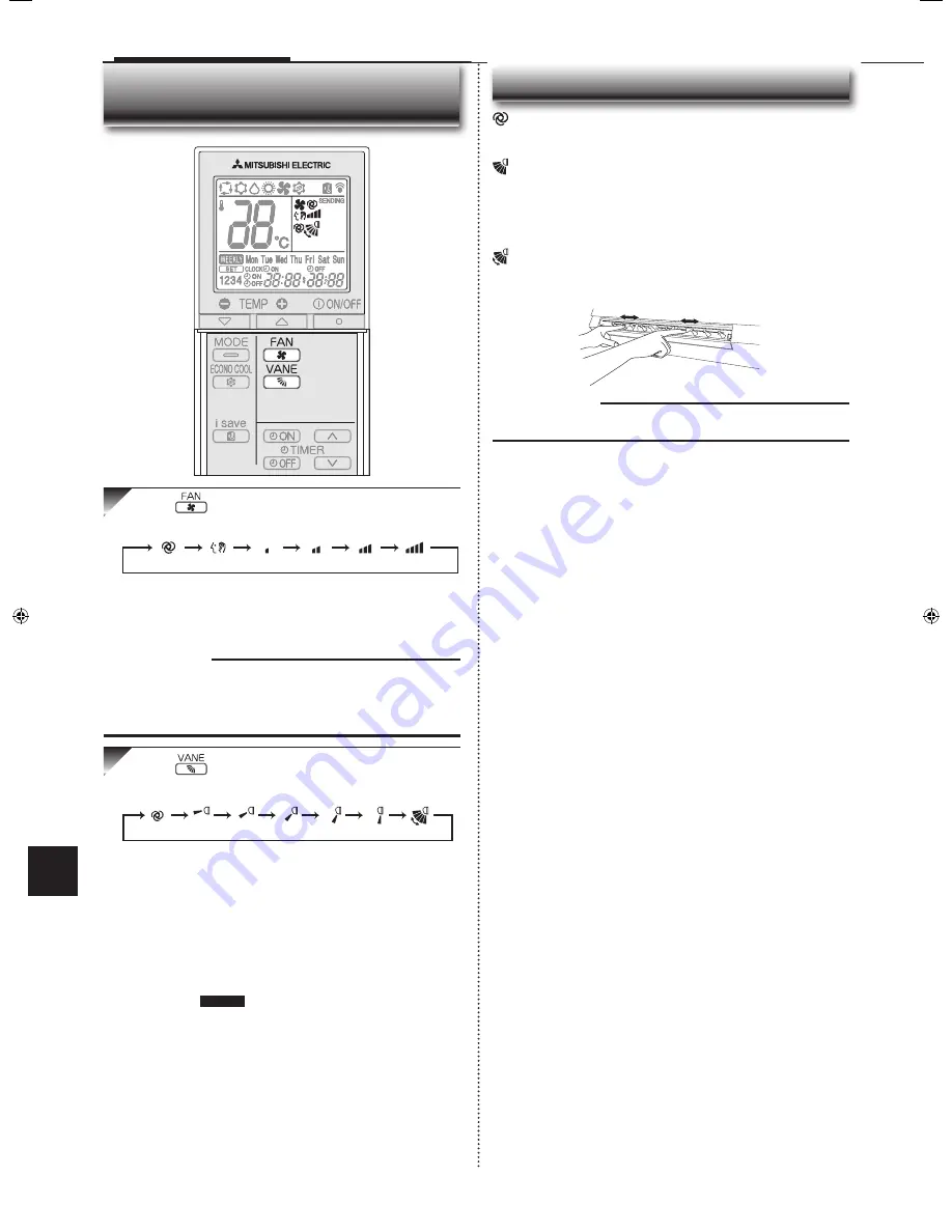 Mitsubishi Electric MSZ-SF25VE Operating Instructions Manual Download Page 76