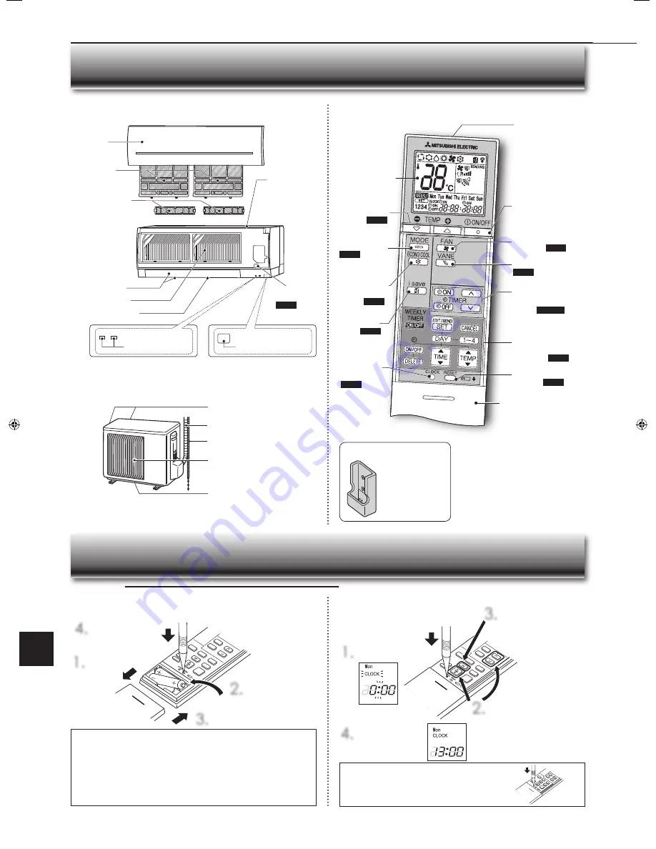 Mitsubishi Electric MSZ-SF25VE Operating Instructions Manual Download Page 84