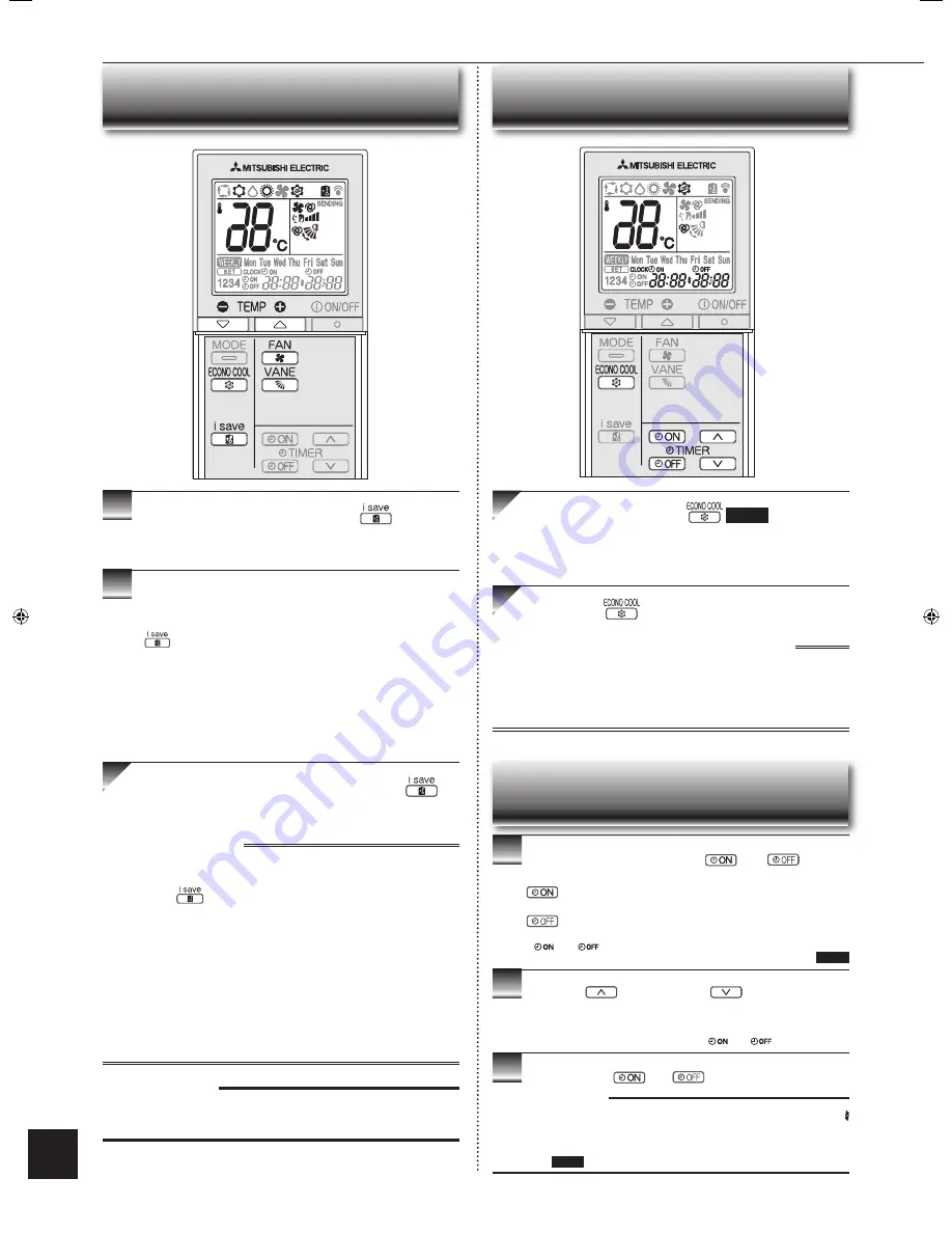 Mitsubishi Electric MSZ-SF25VE Operating Instructions Manual Download Page 118