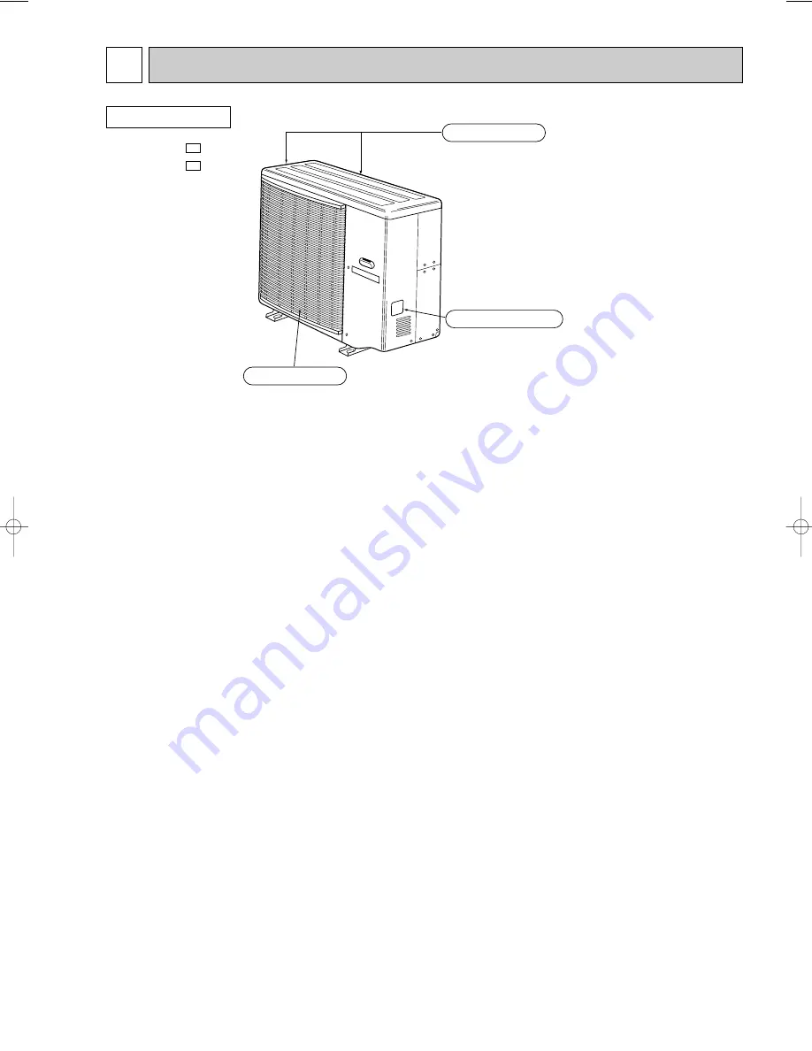 Mitsubishi Electric MXZ-24UV-E1 Скачать руководство пользователя страница 3