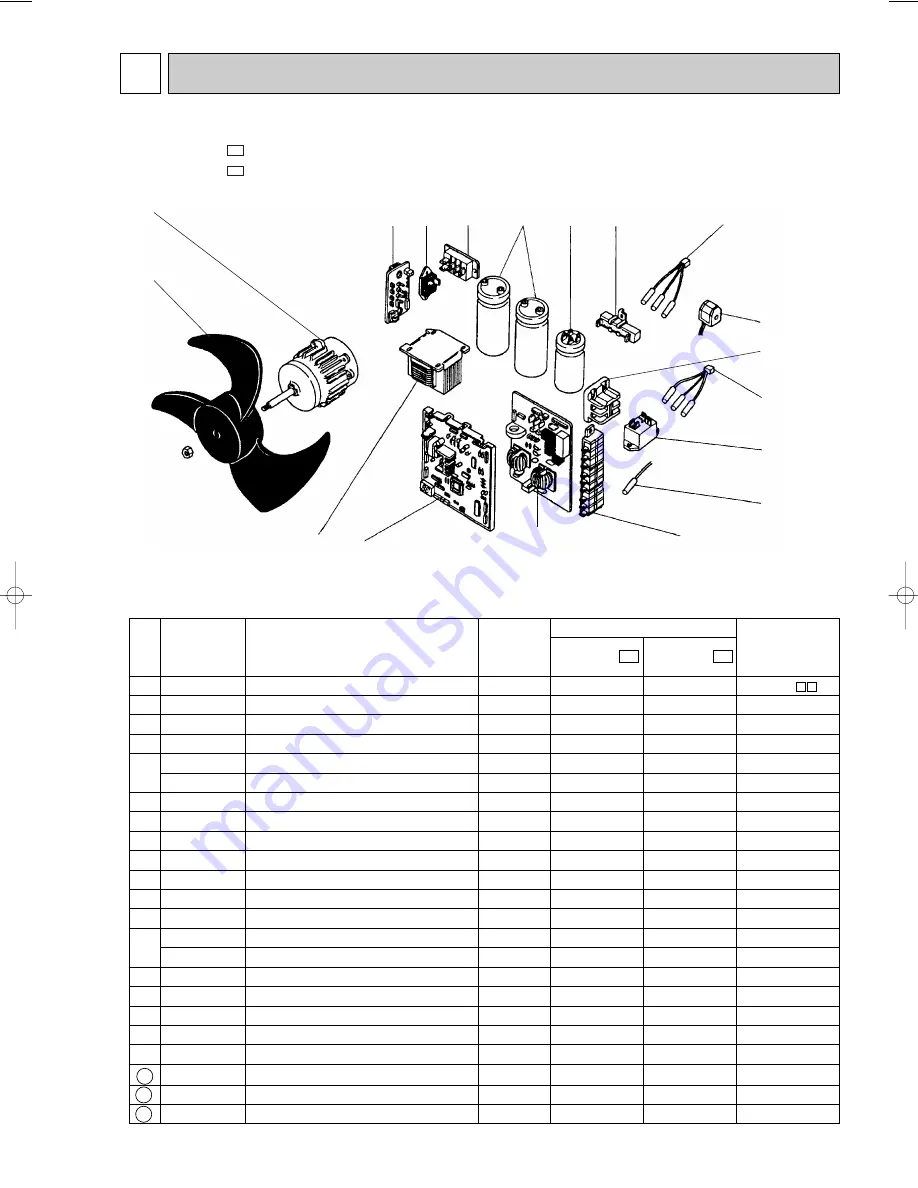 Mitsubishi Electric MXZ-24UV-E1 Service Manual Download Page 39