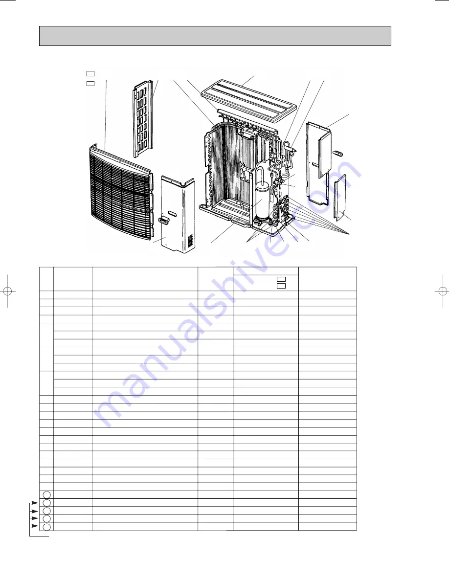 Mitsubishi Electric MXZ-24UV-E1 Service Manual Download Page 40