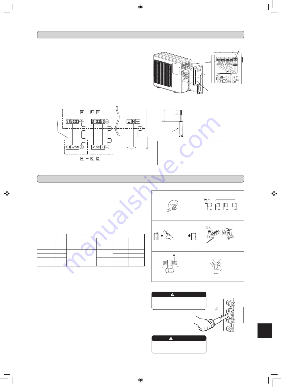 Mitsubishi Electric MXZ-3E54VA Installation Manual Download Page 65