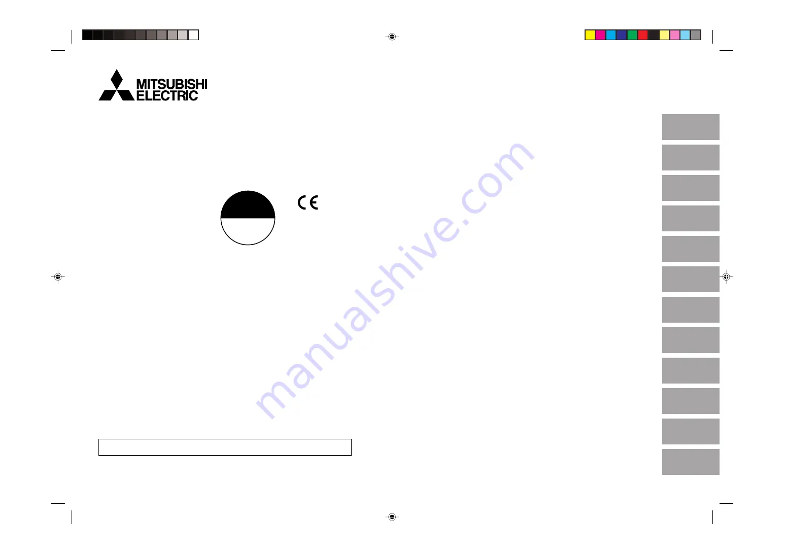 Mitsubishi Electric MXZ-4A80VA Installation Manual Download Page 1