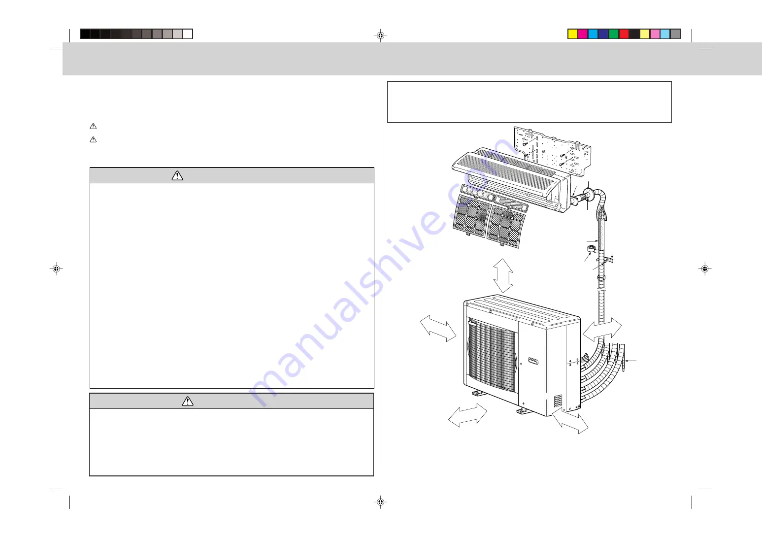 Mitsubishi Electric MXZ-4A80VA Installation Manual Download Page 22