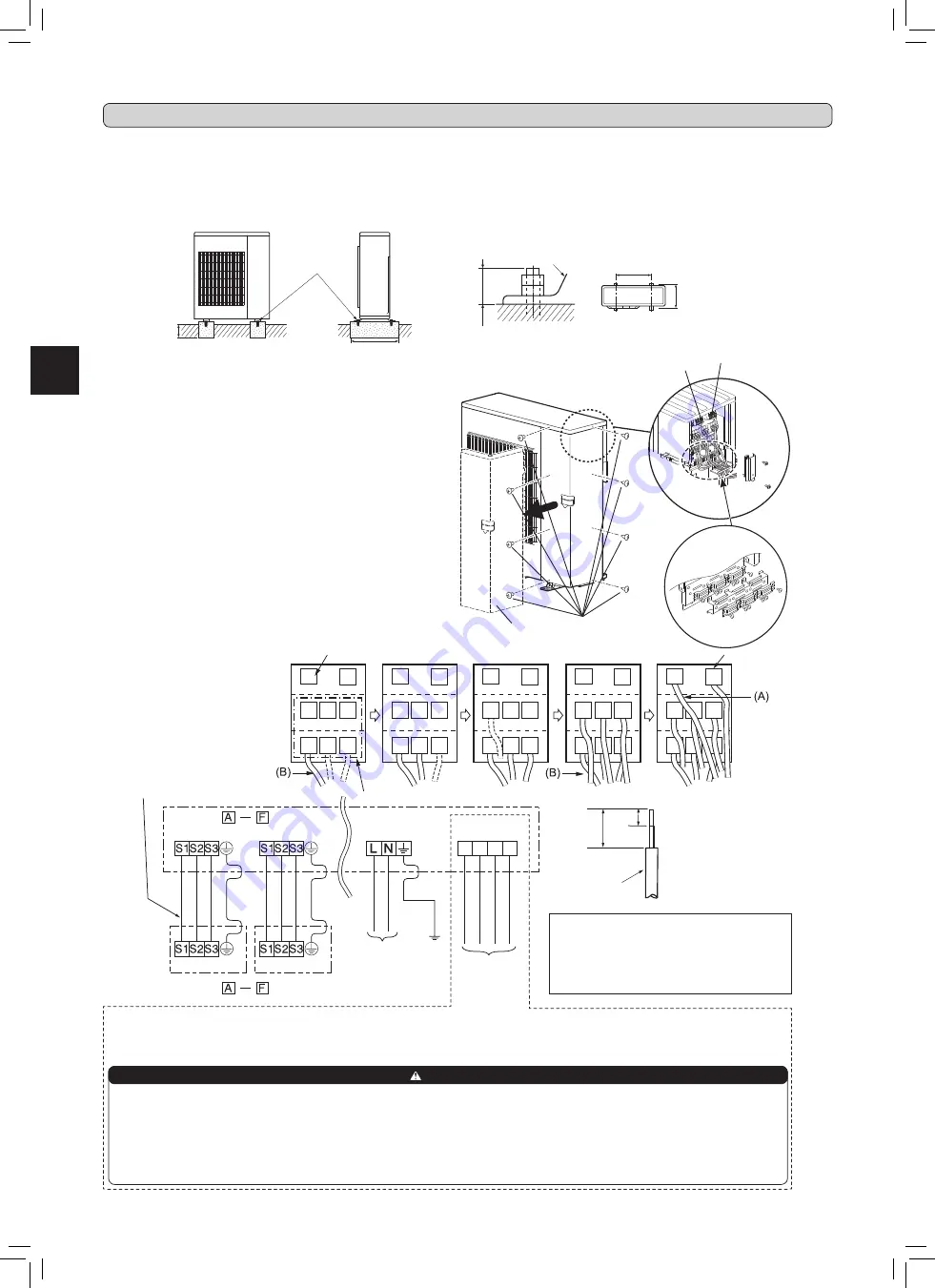 Mitsubishi Electric MXZ-6F120VGD Installation Manual Download Page 8