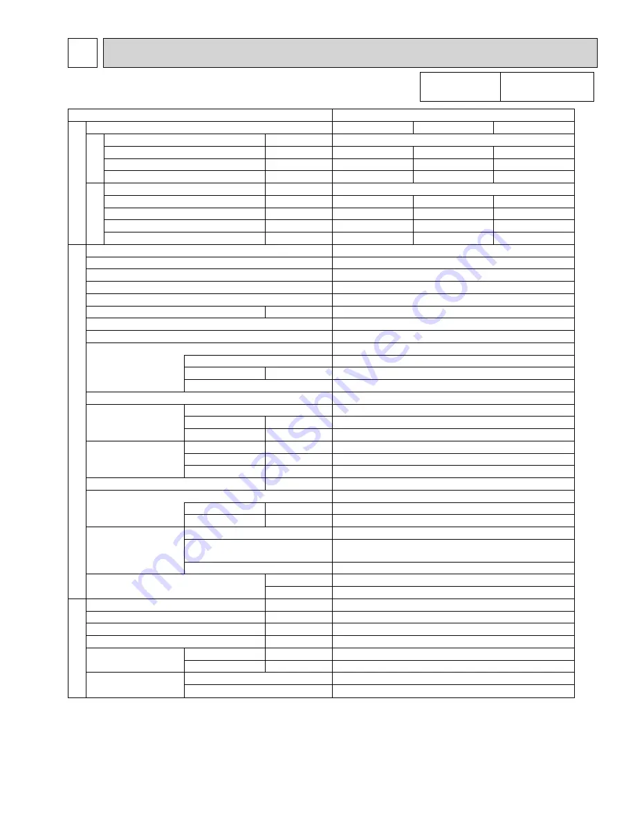 Mitsubishi Electric MXZ-8B48NA Technical & Service Manual Download Page 9