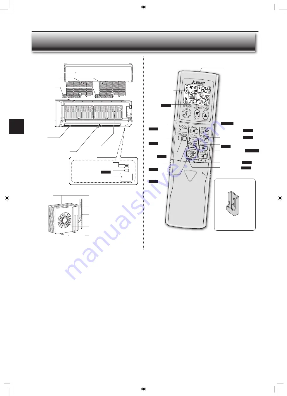 Mitsubishi Electric MY-GL24NA Operating Instructions Manual Download Page 4