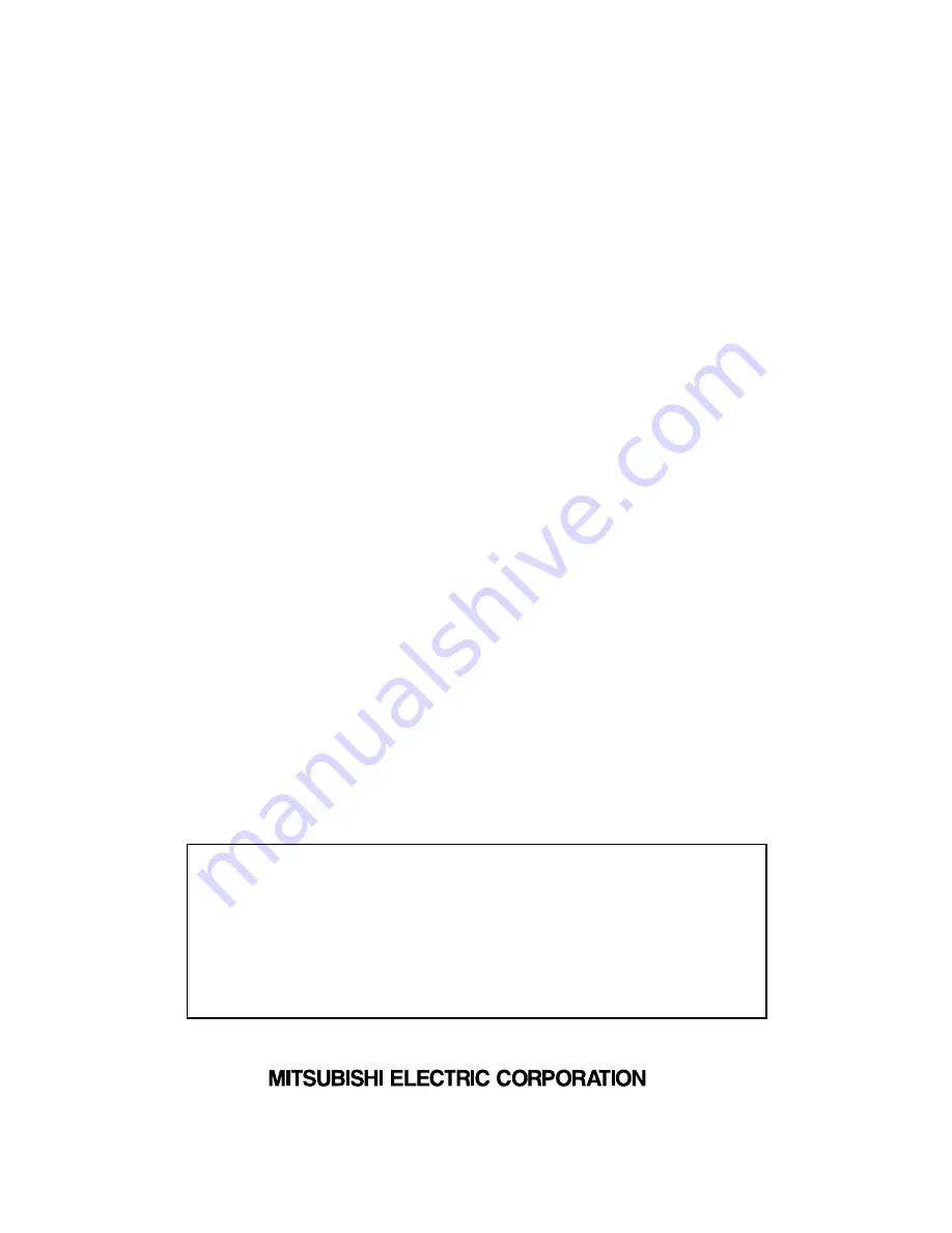 Mitsubishi Electric PAC-IF013B-E Installation Manual Download Page 24