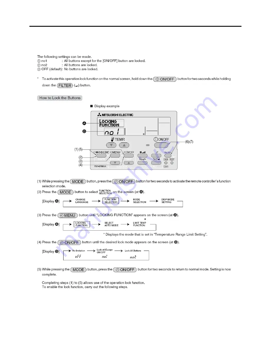 Mitsubishi Electric PANEL_RS2 Скачать руководство пользователя страница 22