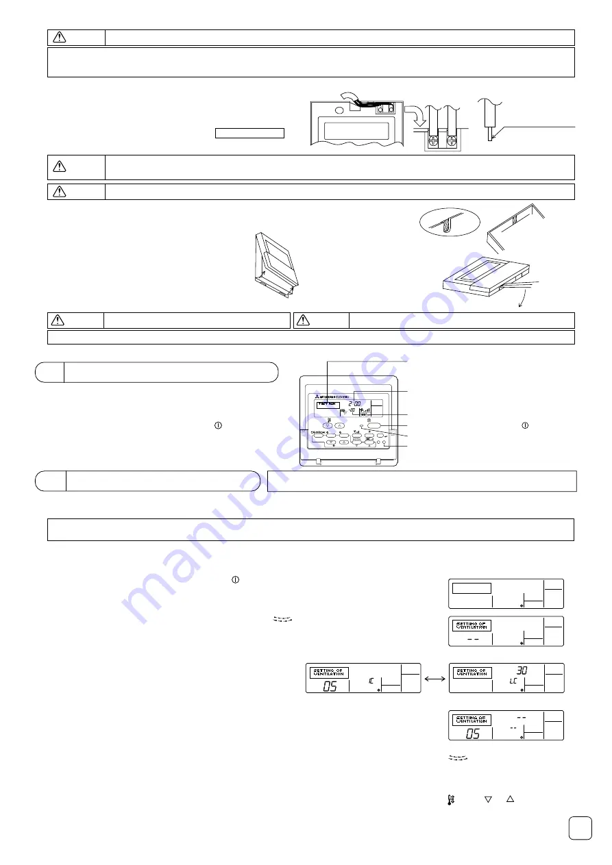 Mitsubishi Electric PAR-21MAA Installation Manual Download Page 51