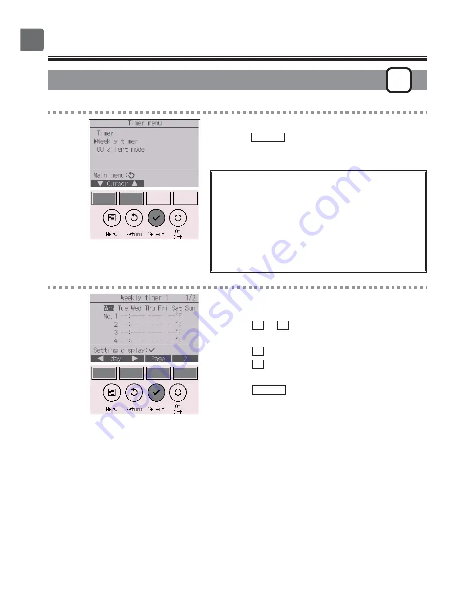 Mitsubishi Electric PAR-CT01MAU-SB Instruction Book Download Page 36