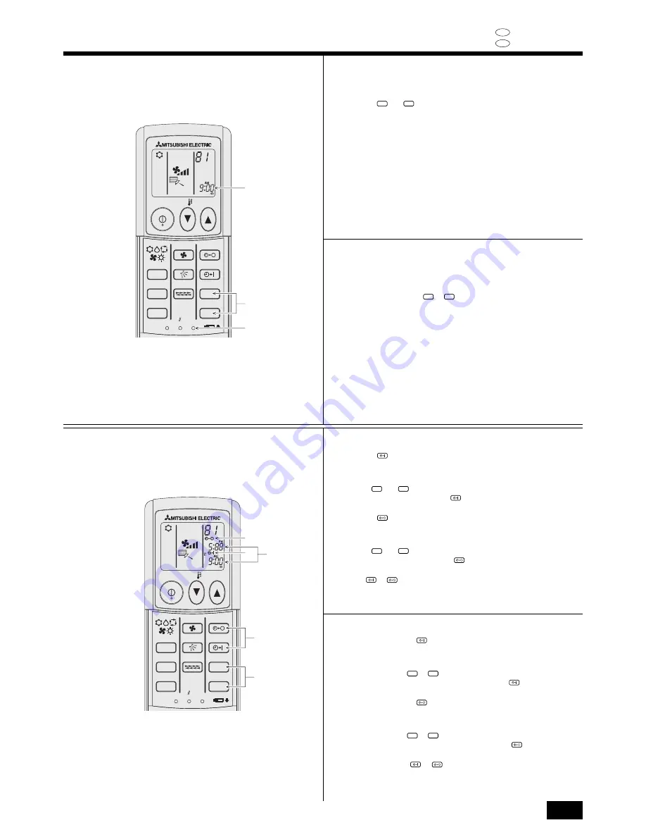 Mitsubishi Electric PAR-SL97A-E Instruction Book Download Page 15