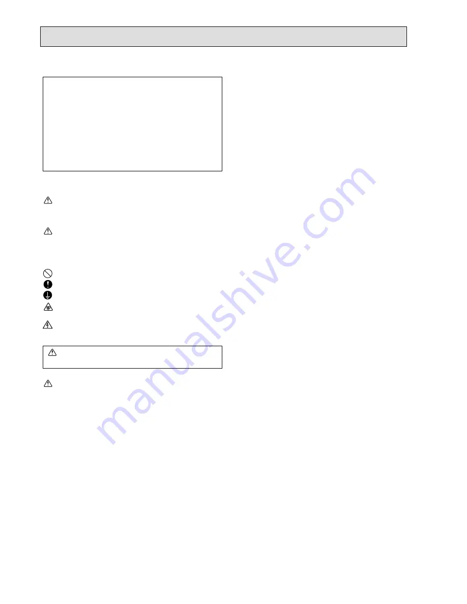 Mitsubishi Electric PEFY-P100VMM-E Service Manual Download Page 2