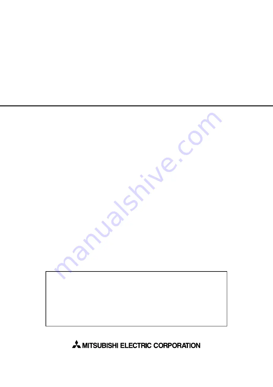 Mitsubishi Electric PEH-P400 User Instructions Download Page 15