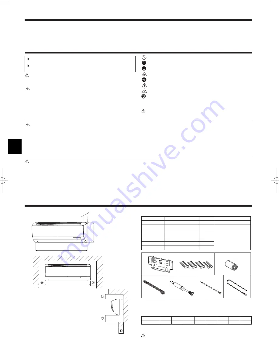 Mitsubishi Electric PKFY-P VBM-E Скачать руководство пользователя страница 2