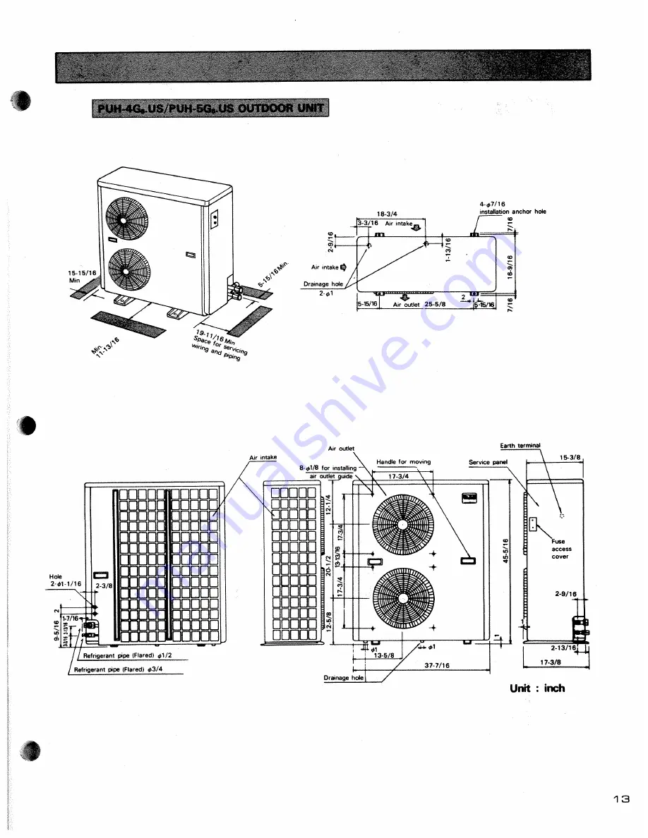 Mitsubishi Electric PKH-18AG Скачать руководство пользователя страница 18