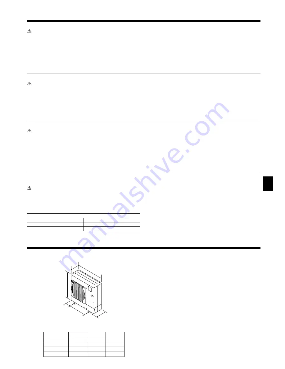 Mitsubishi Electric PUHZ-HW112HA Installation Manual Download Page 21