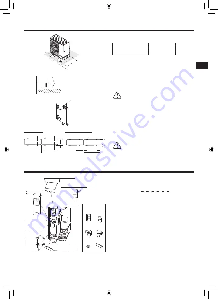 Mitsubishi Electric PUZ-WM AA Series Installation Manual Download Page 9