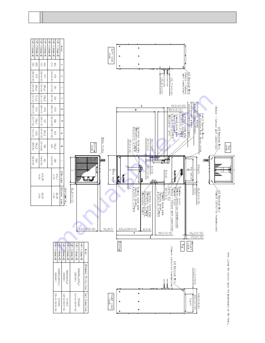 Mitsubishi Electric PVFY-P12 NAMU-E Скачать руководство пользователя страница 15