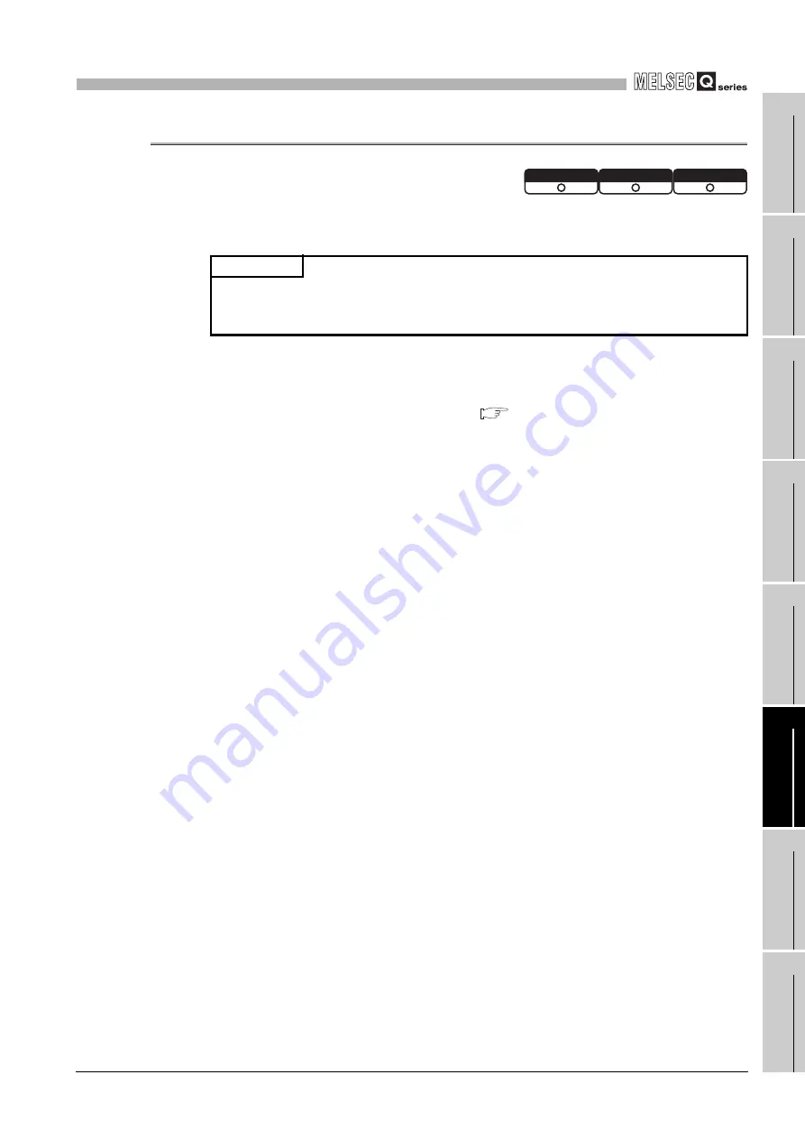 Mitsubishi Electric Q06CCPU-V Скачать руководство пользователя страница 275