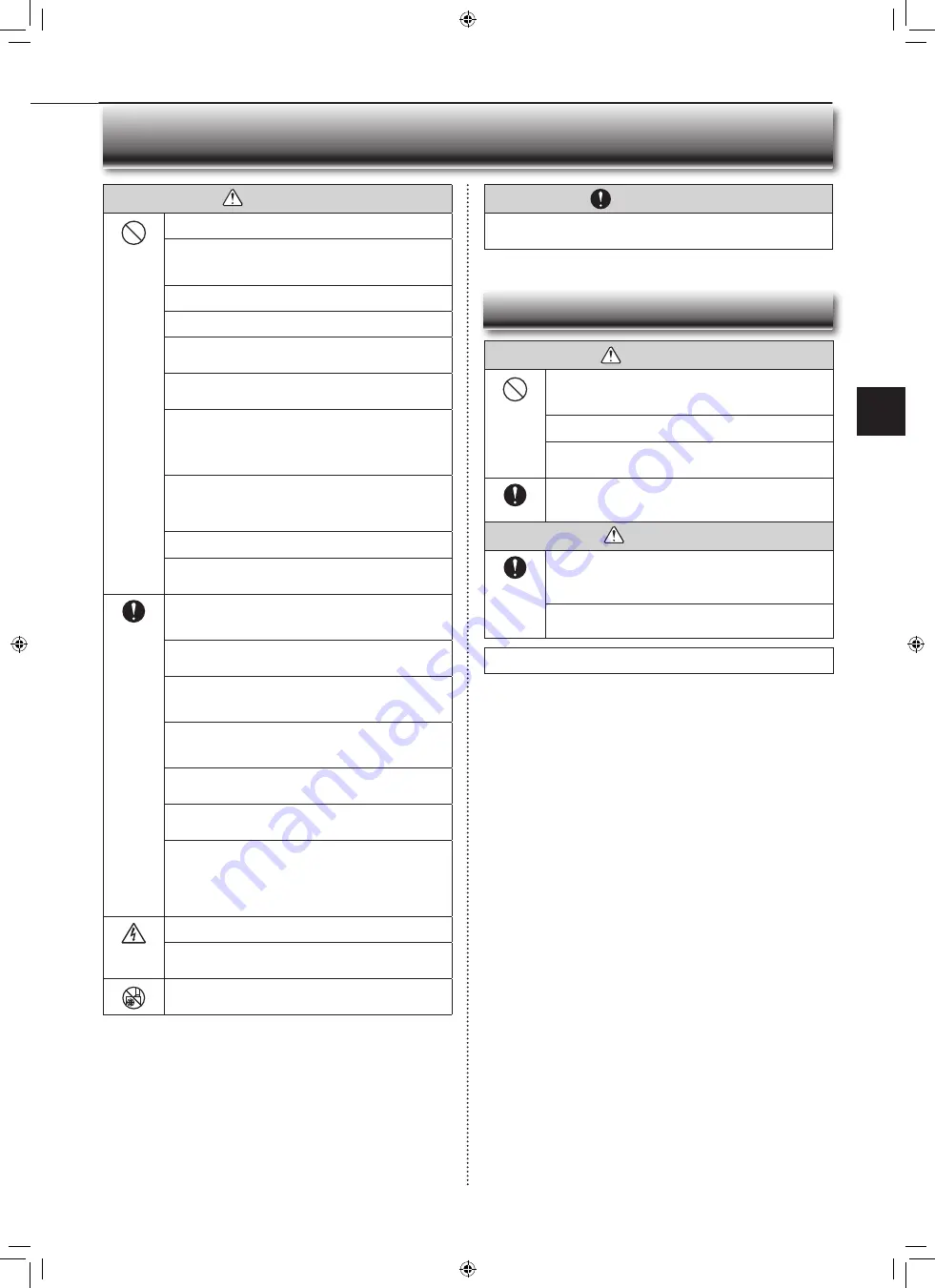 Mitsubishi Electric TRANE NTXUKS09A112A Series Operating Instructions Manual Download Page 3