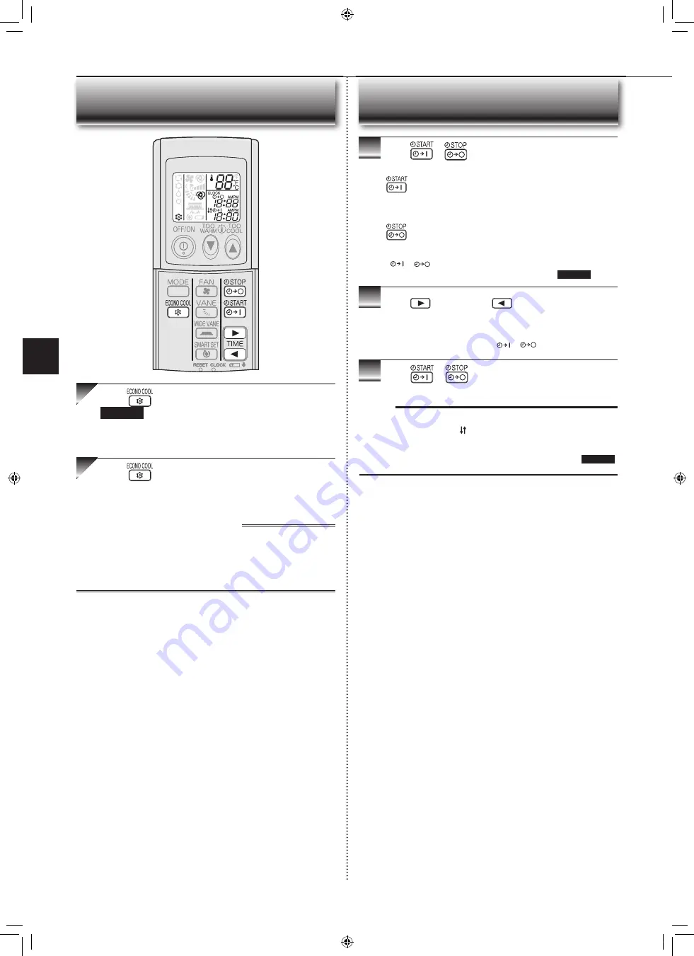 Mitsubishi Electric TRANE NTXWST18A112A Series Скачать руководство пользователя страница 18