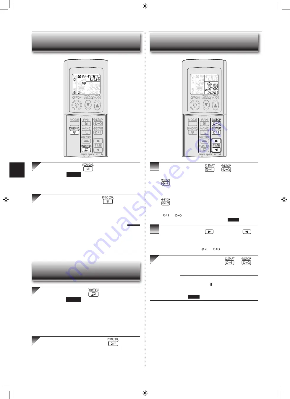 Mitsubishi Electric Trane NTYWST24A112A Series Скачать руководство пользователя страница 28