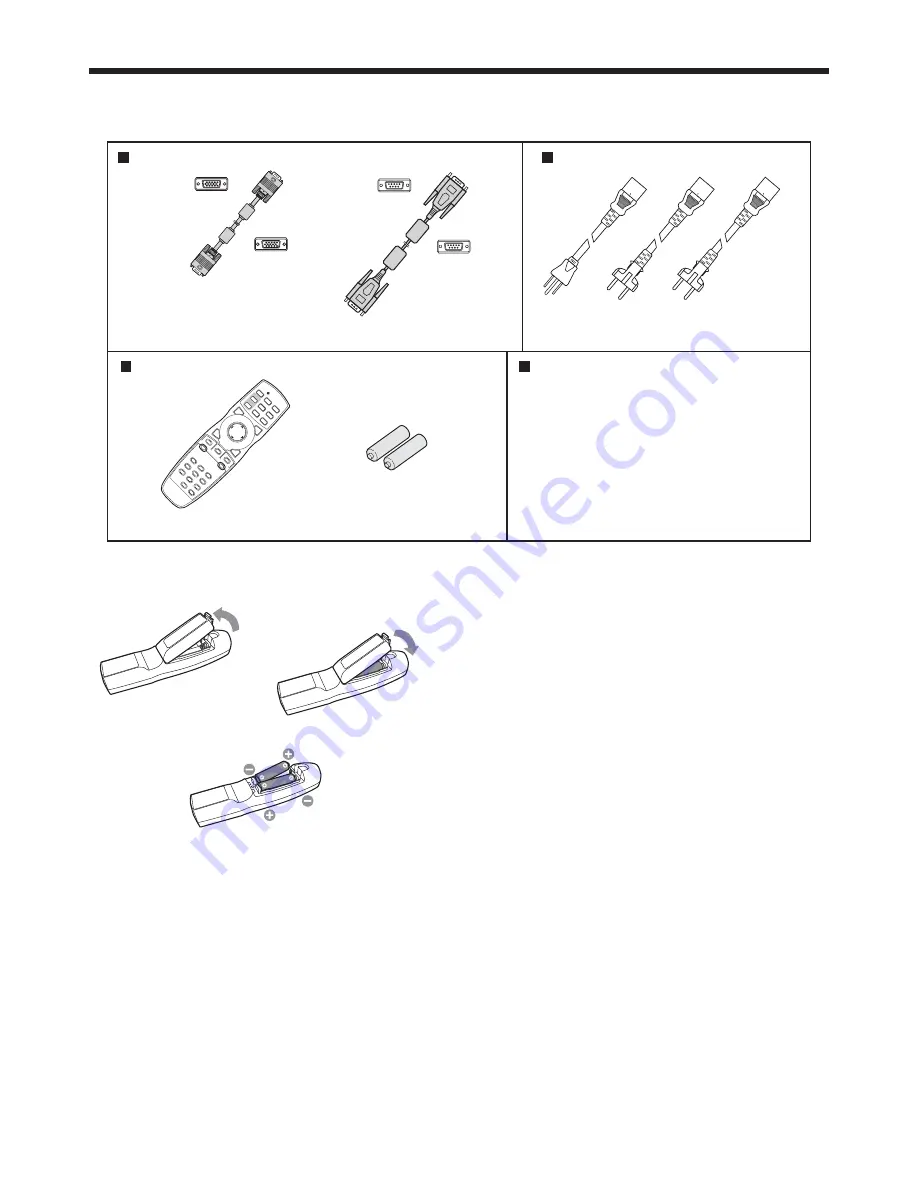 Mitsubishi Electric UL7400U Скачать руководство пользователя страница 6