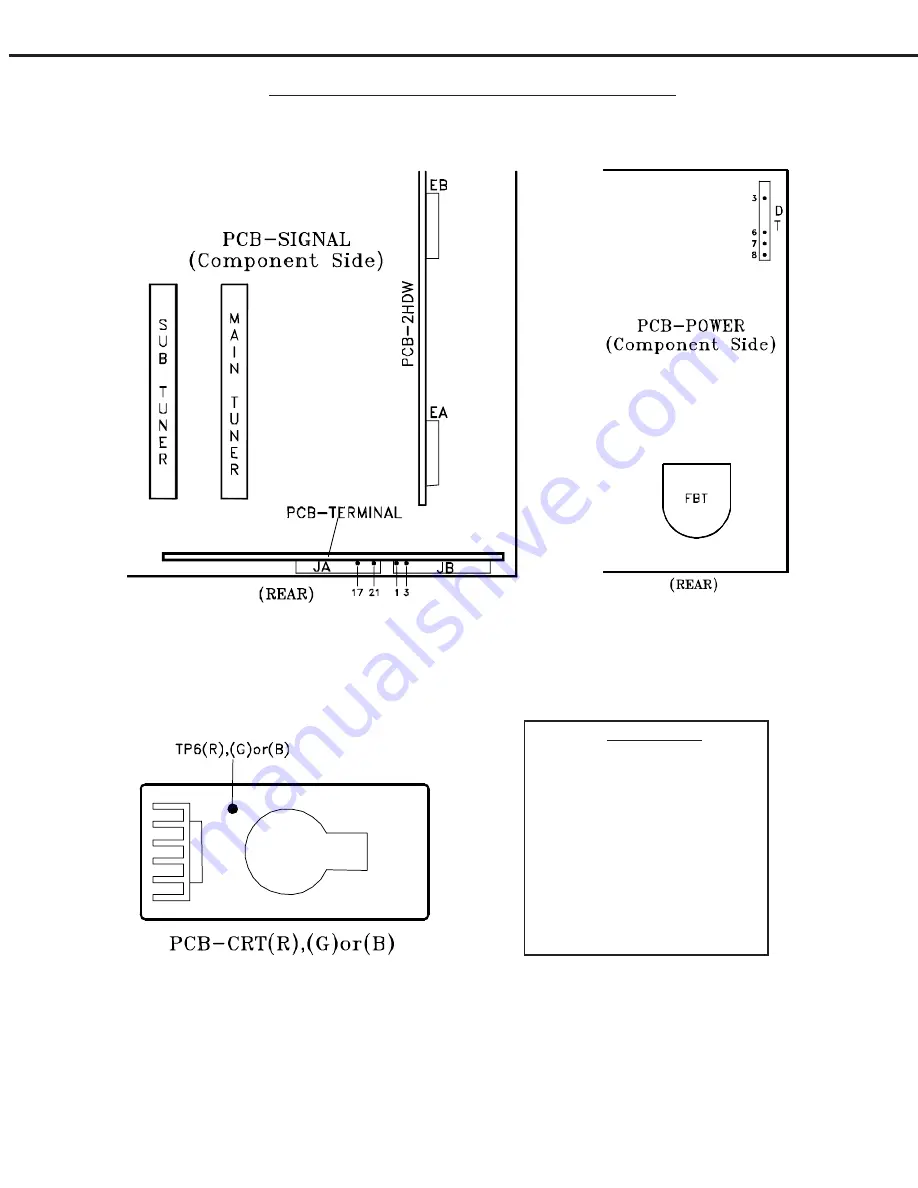 Mitsubishi Electric VS-A50 Service Manual Download Page 29