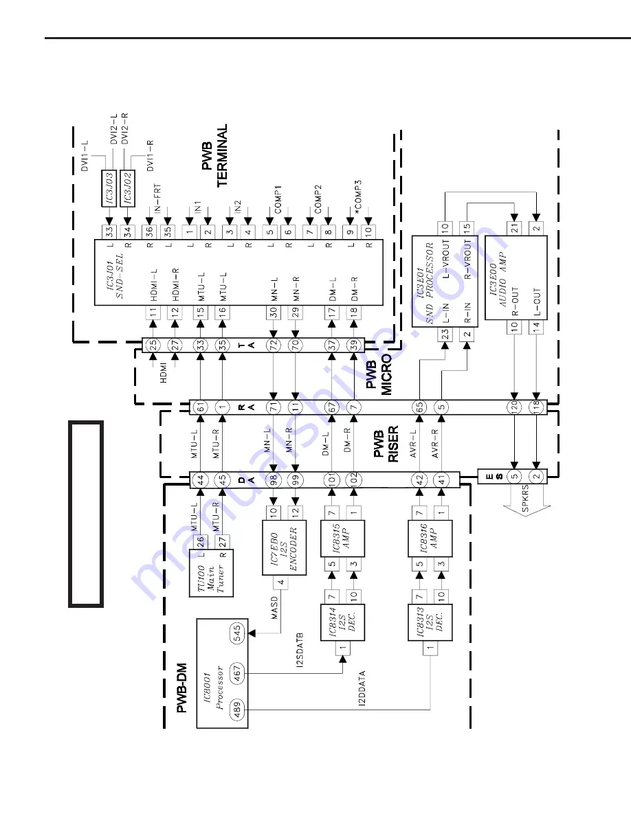 Mitsubishi Electric WD-52526 Service Manual Download Page 54