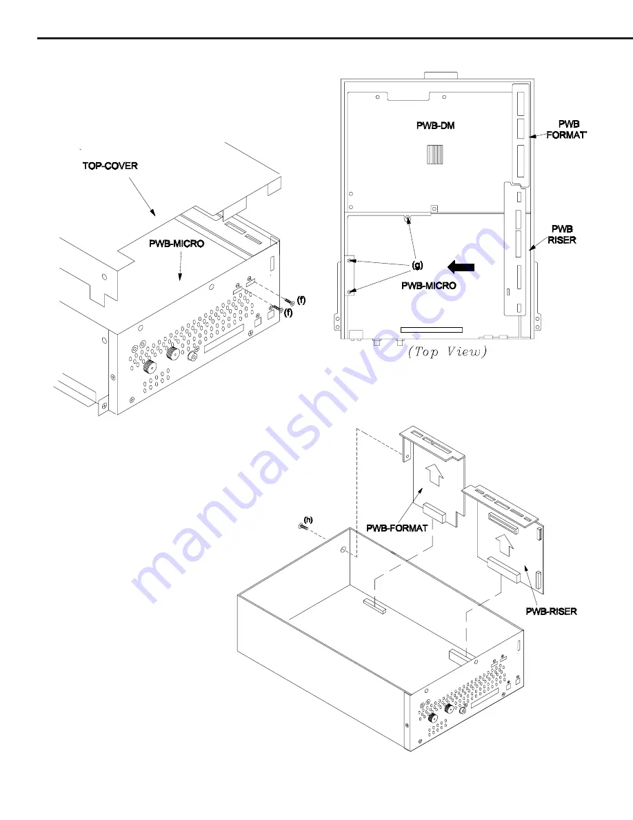 Mitsubishi Electric WD-52527 Service Manual Download Page 24