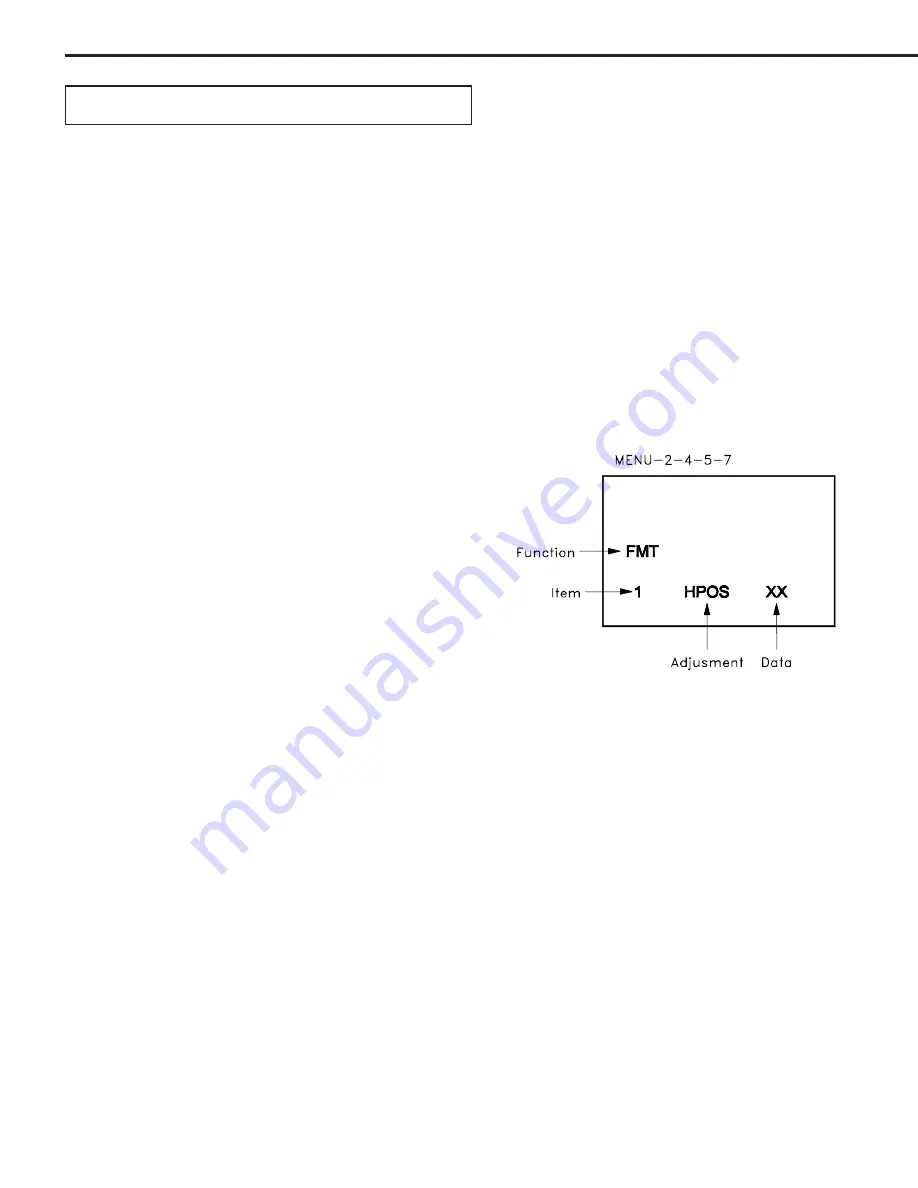 Mitsubishi Electric WD-57831 Service Manual Download Page 32