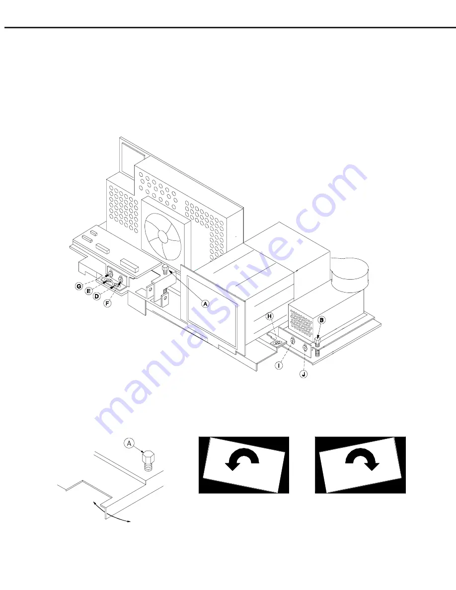 Mitsubishi Electric WD-57831 Service Manual Download Page 37