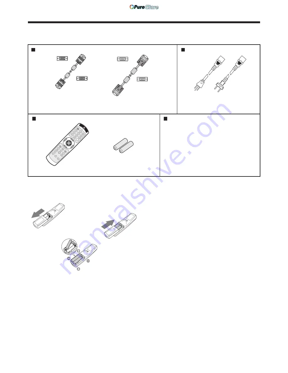 Mitsubishi Electric WD3300U Скачать руководство пользователя страница 6