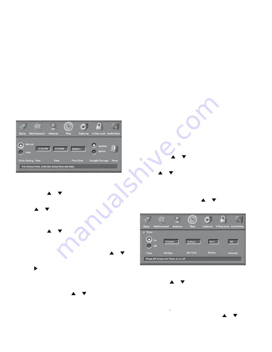 Mitsubishi Electric WS-55517 Owner'S Manual Download Page 62