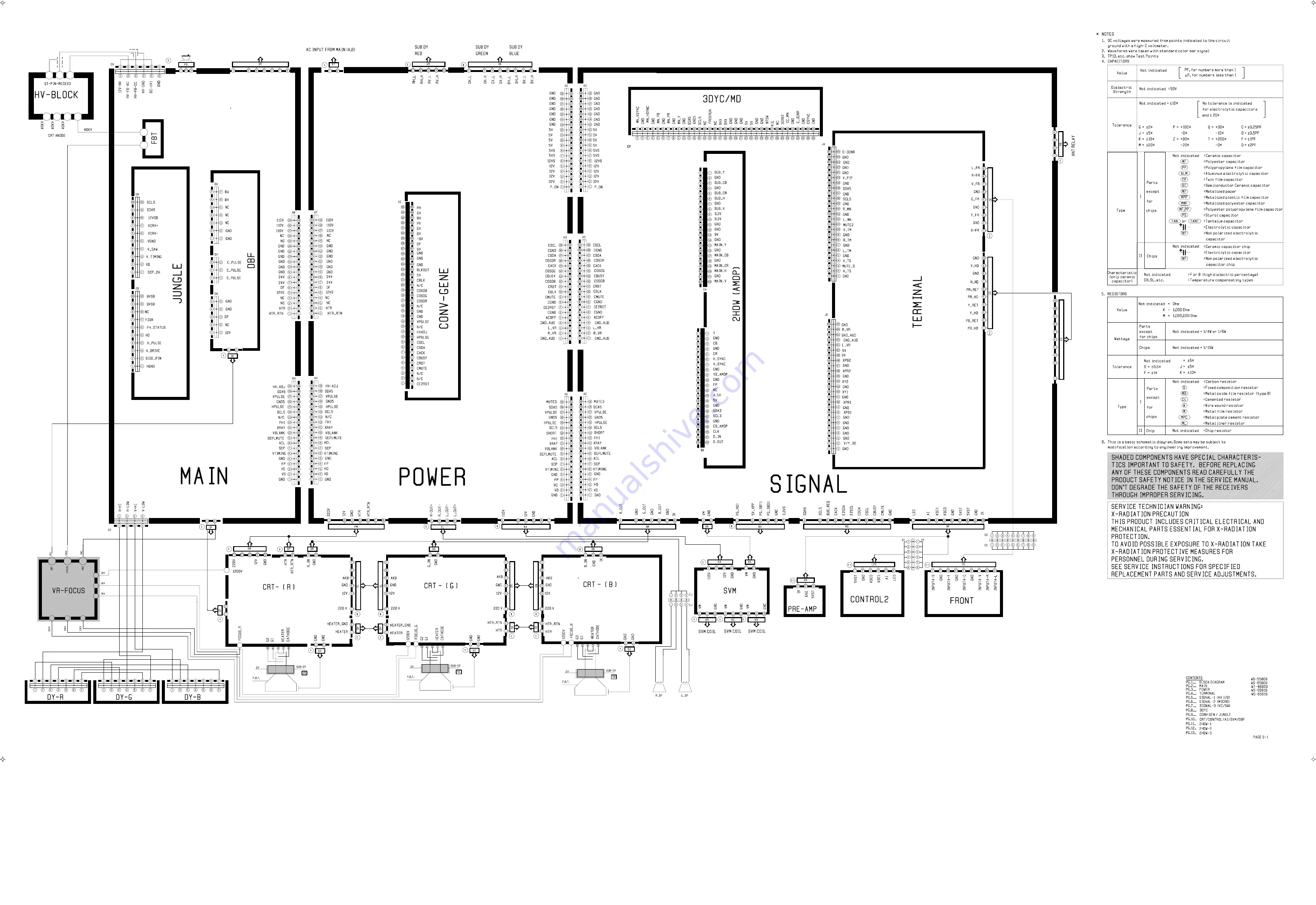 Mitsubishi Electric WS-55809 Service Manual Download Page 70