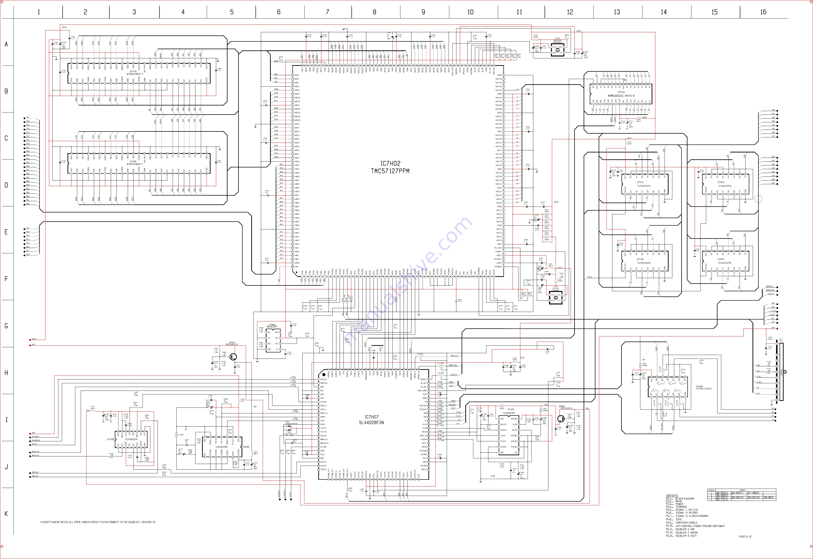 Mitsubishi Electric WS-B55 Service Manual Download Page 96