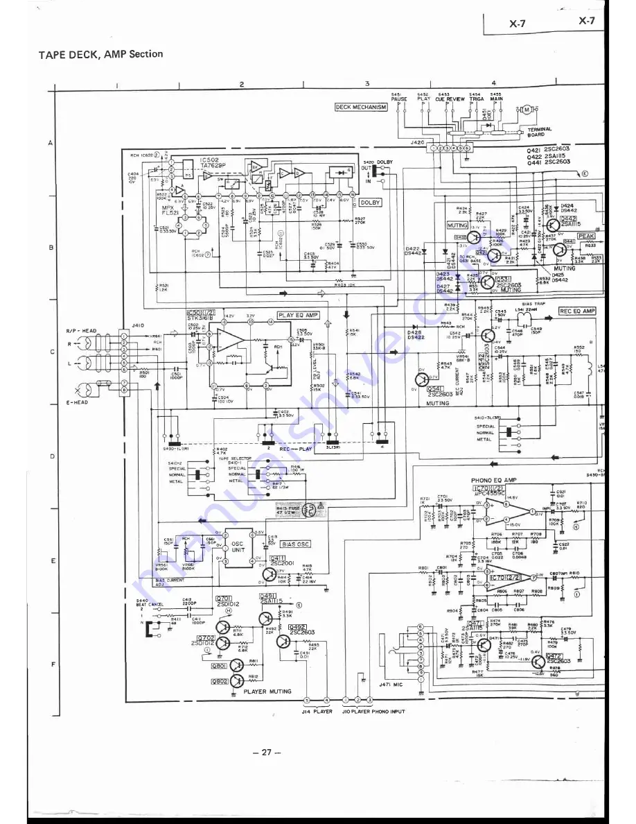 Mitsubishi Electric X-7 Скачать руководство пользователя страница 32